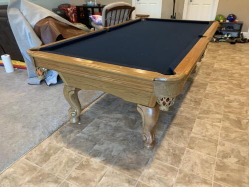 black felt - home pool table - 2021